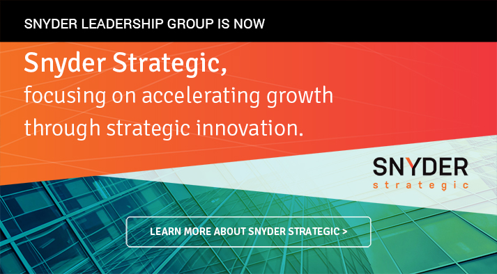 Snyder Leadership is now Snyder Strategic